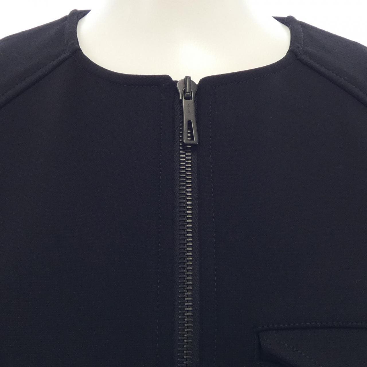 エルメス HERMES 3E0203DJ ノーカラージャケット
