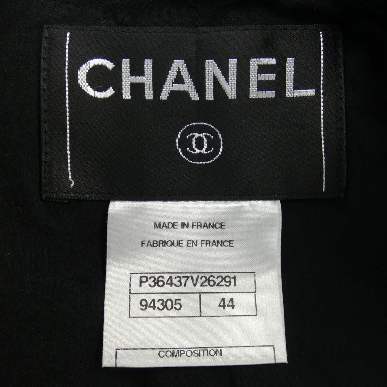 シャネル CHANEL P36437V26291 09A ノーカラージャケット