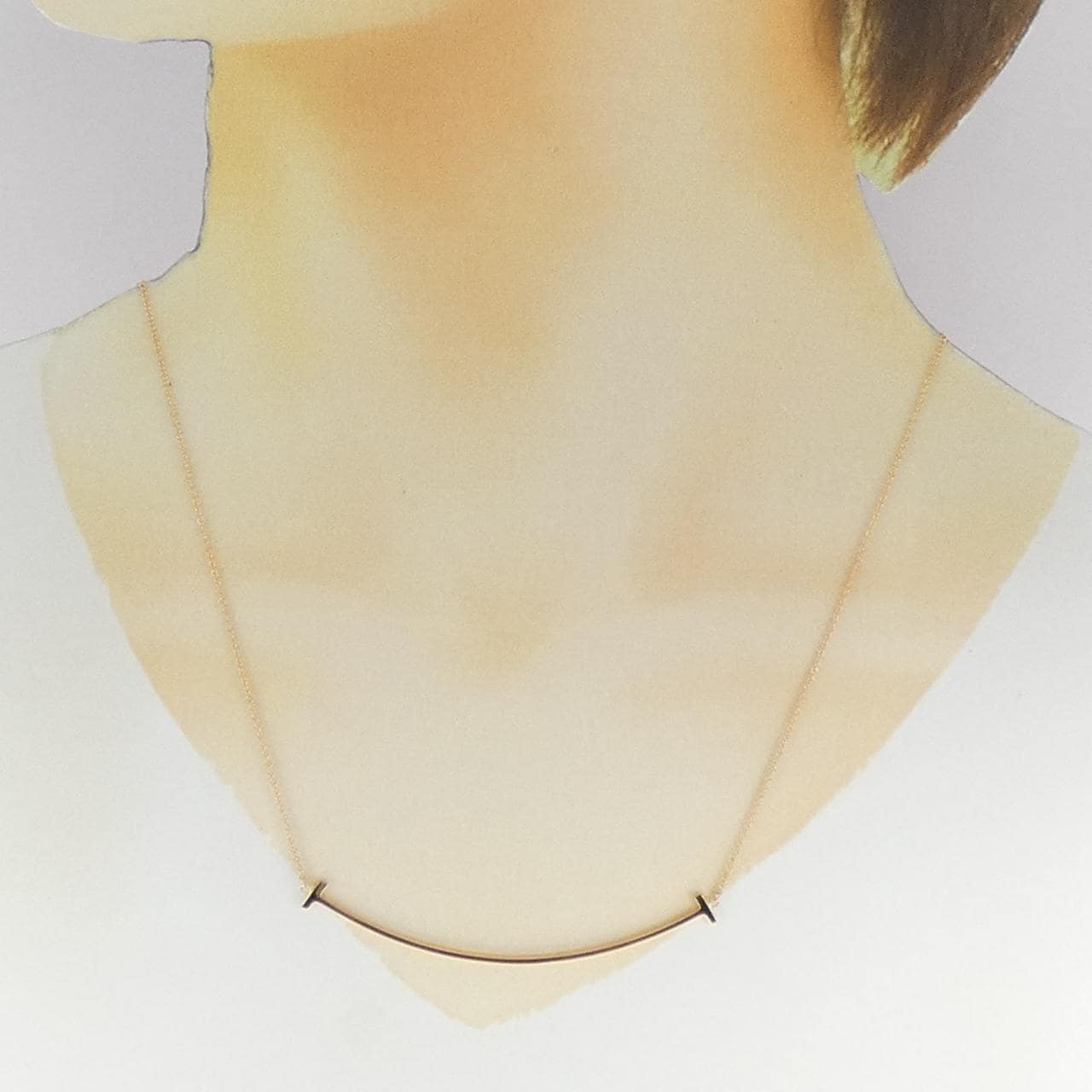 ティファニー Tスマイル ラージ ネックレス