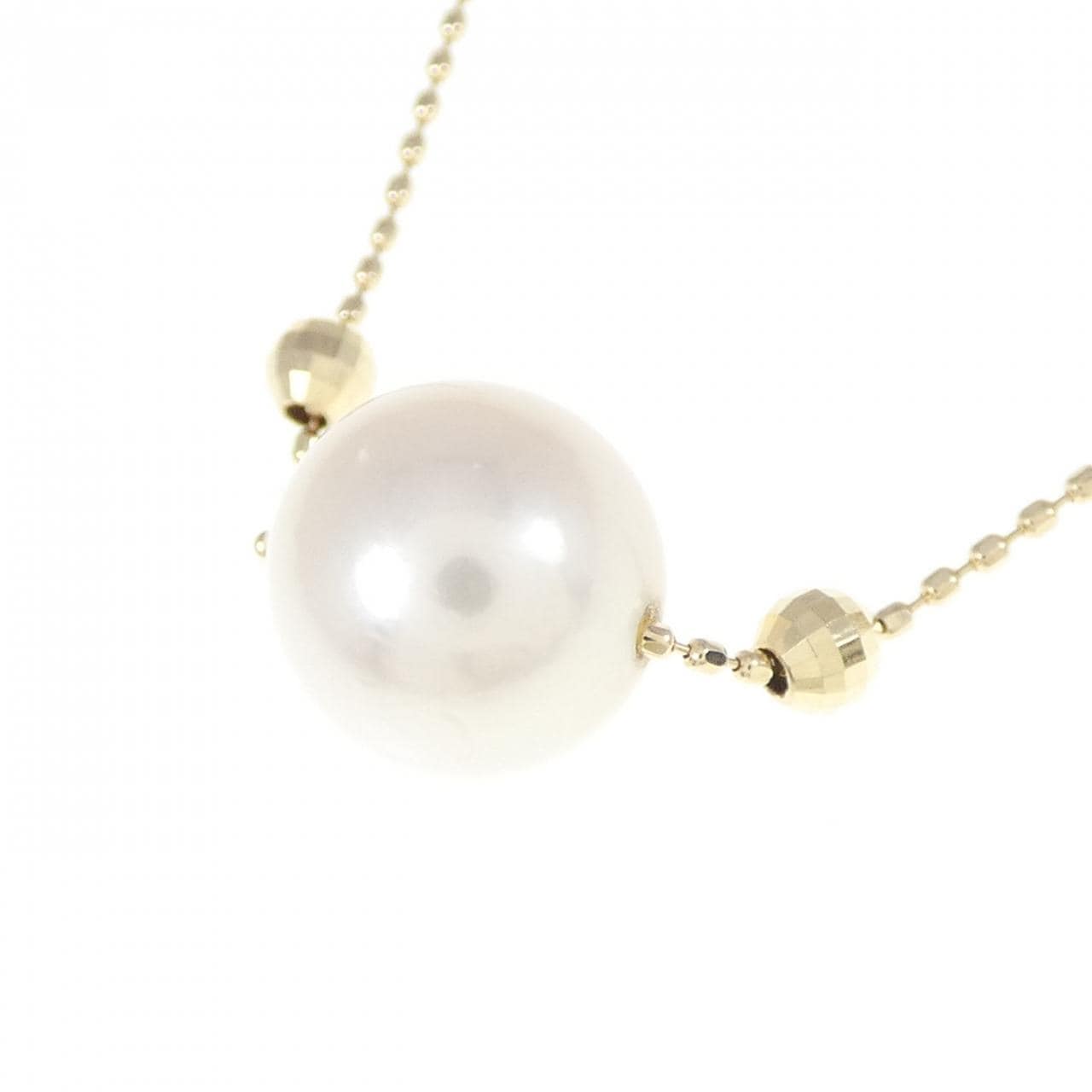 K10YG Akoya pearl necklace 8.7mm