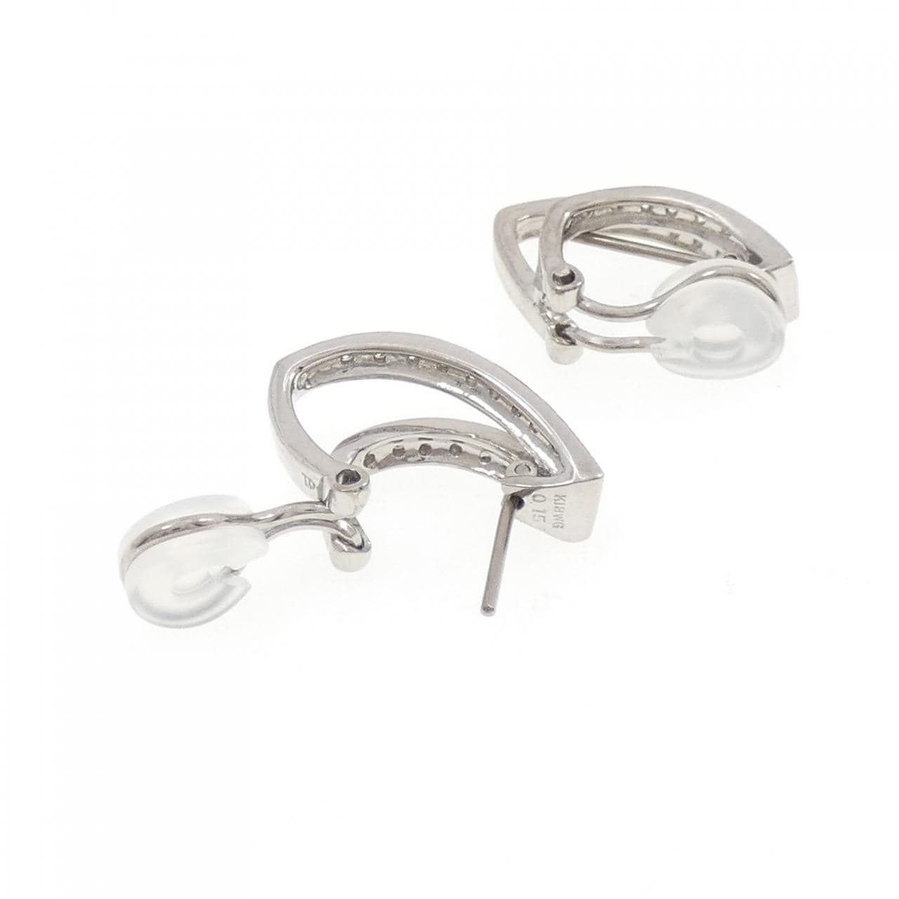 K18WG ダイヤモンド ピアス/イヤリング 0.30CT