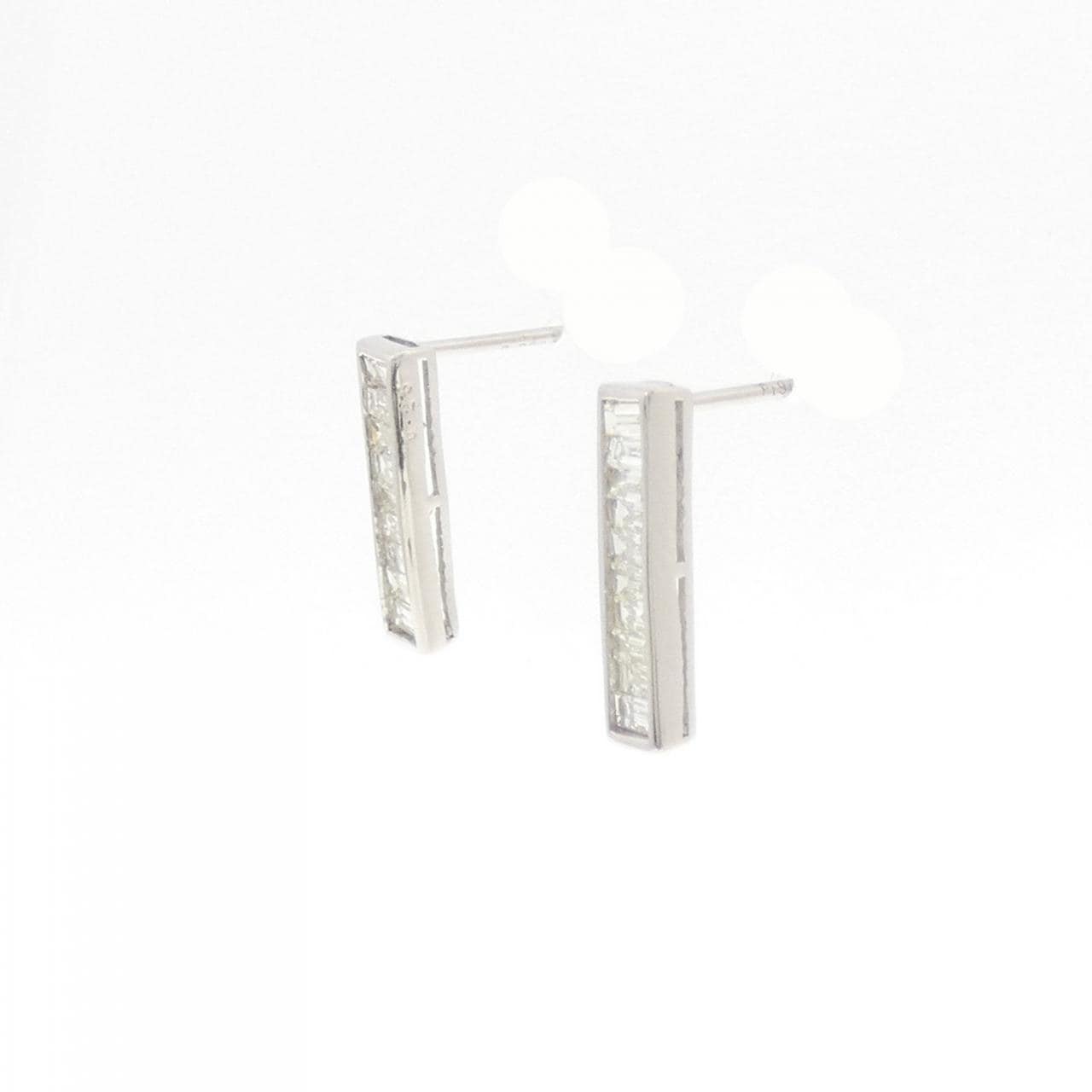 PT900 Diamond Earrings 0.50CT