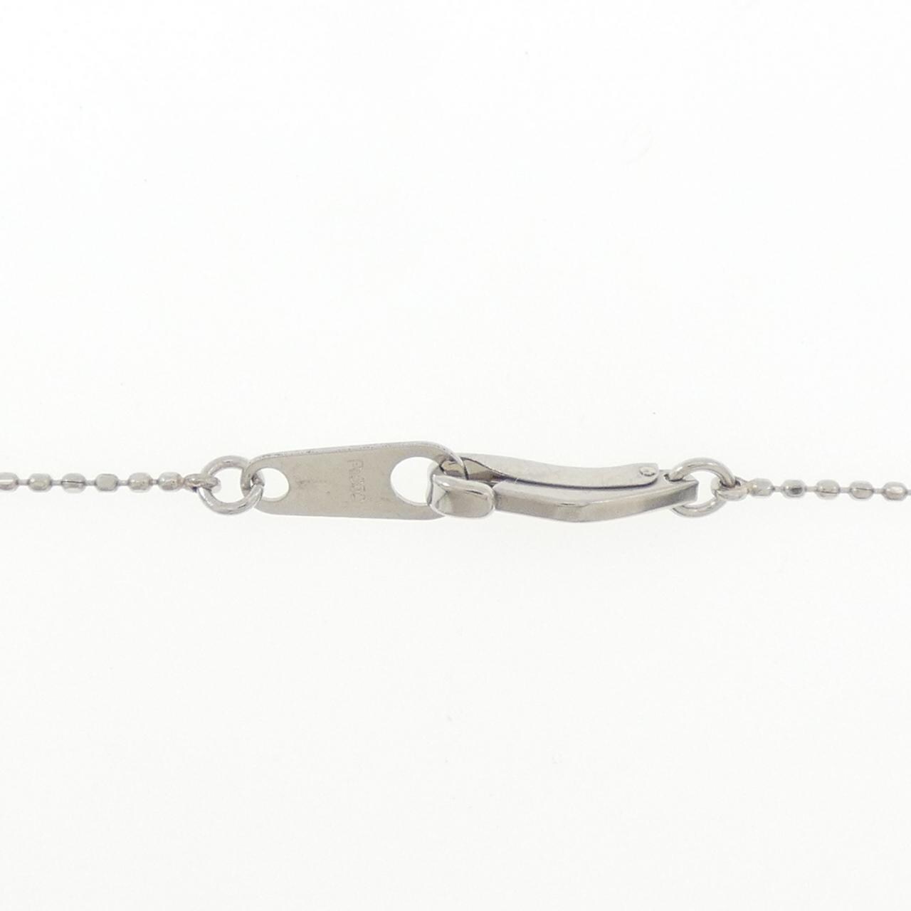 PT フラワー ダイヤモンド ネックレス 0.2CT
