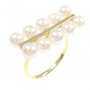 K18YG アコヤパール リング