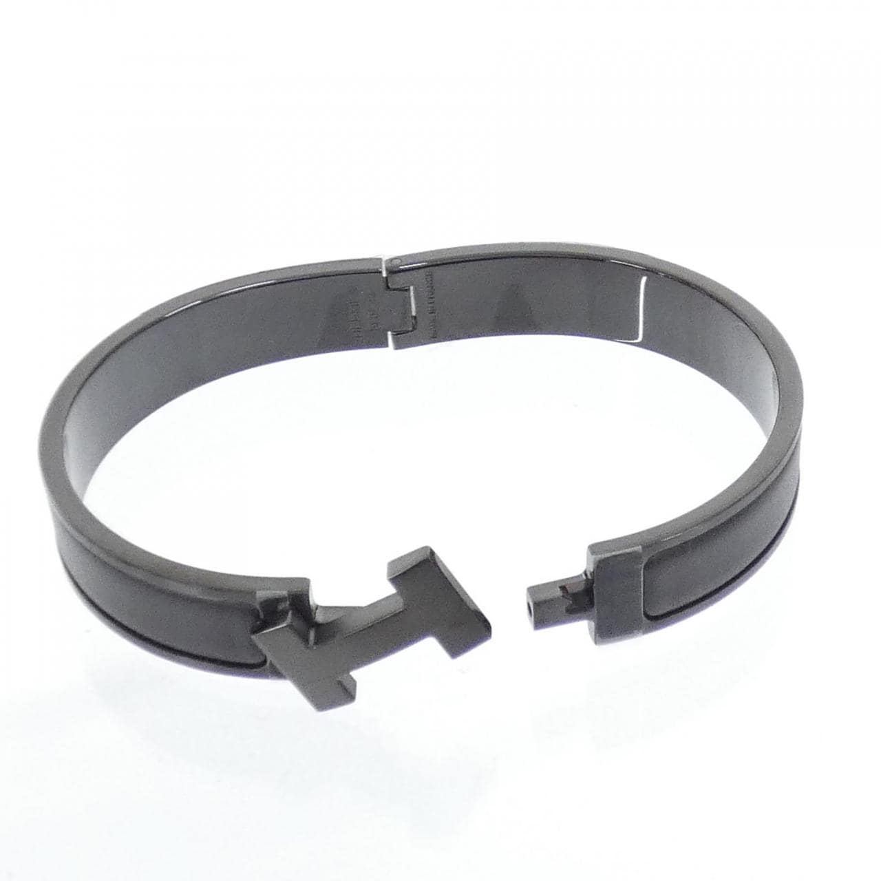 HERMES Click Ash Ash So Black 703203FK Bracelet
