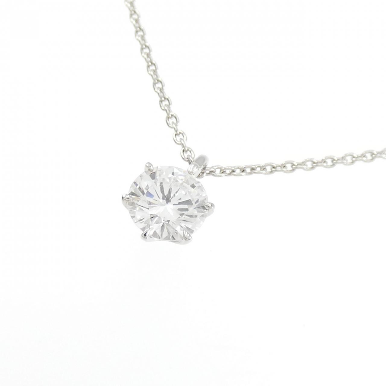 【リメイク】PT900/PT850 ダイヤモンド ネックレス 0.435CT D SI2 EXT