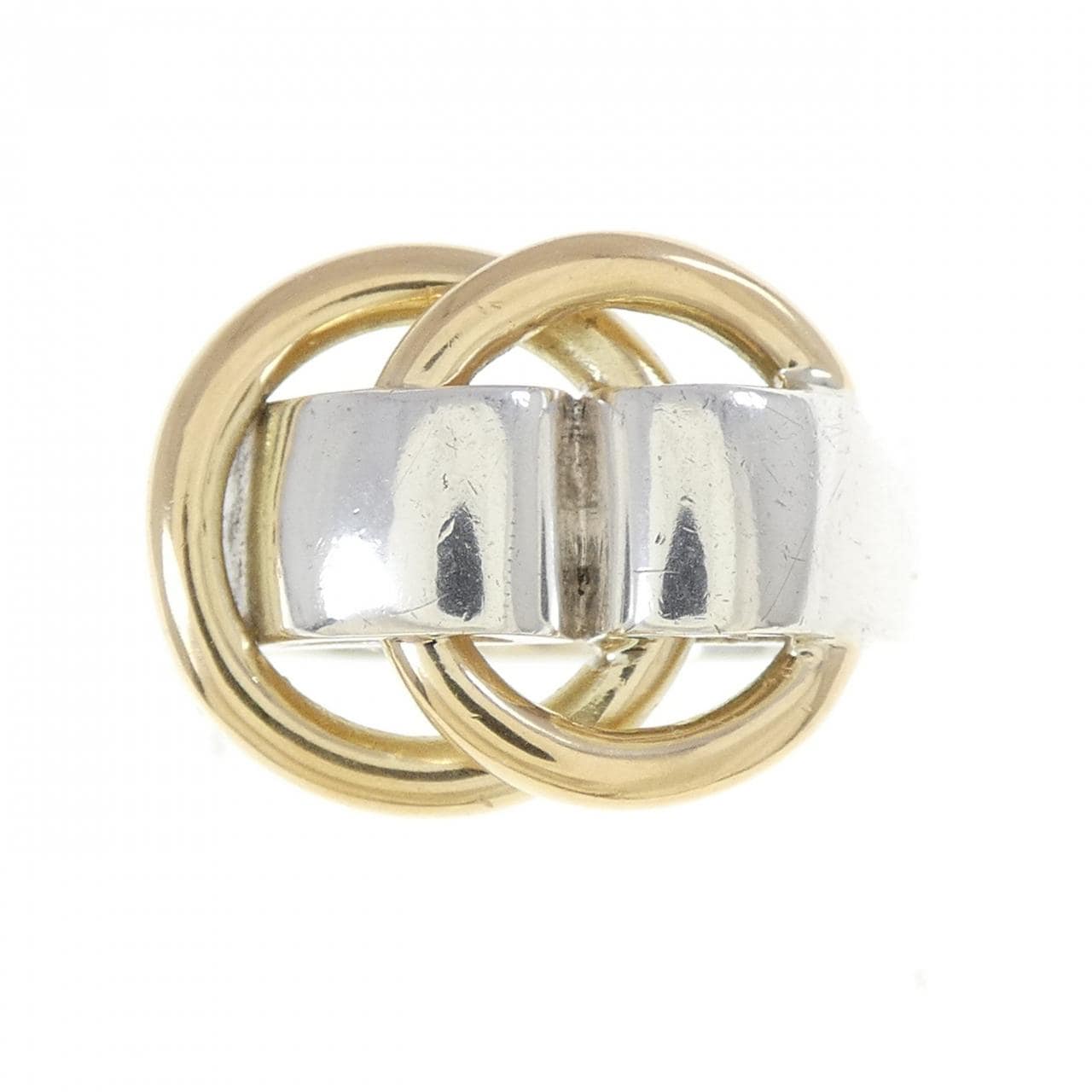 【ヴィンテージ】エルメス ドゥ ア ノー リング