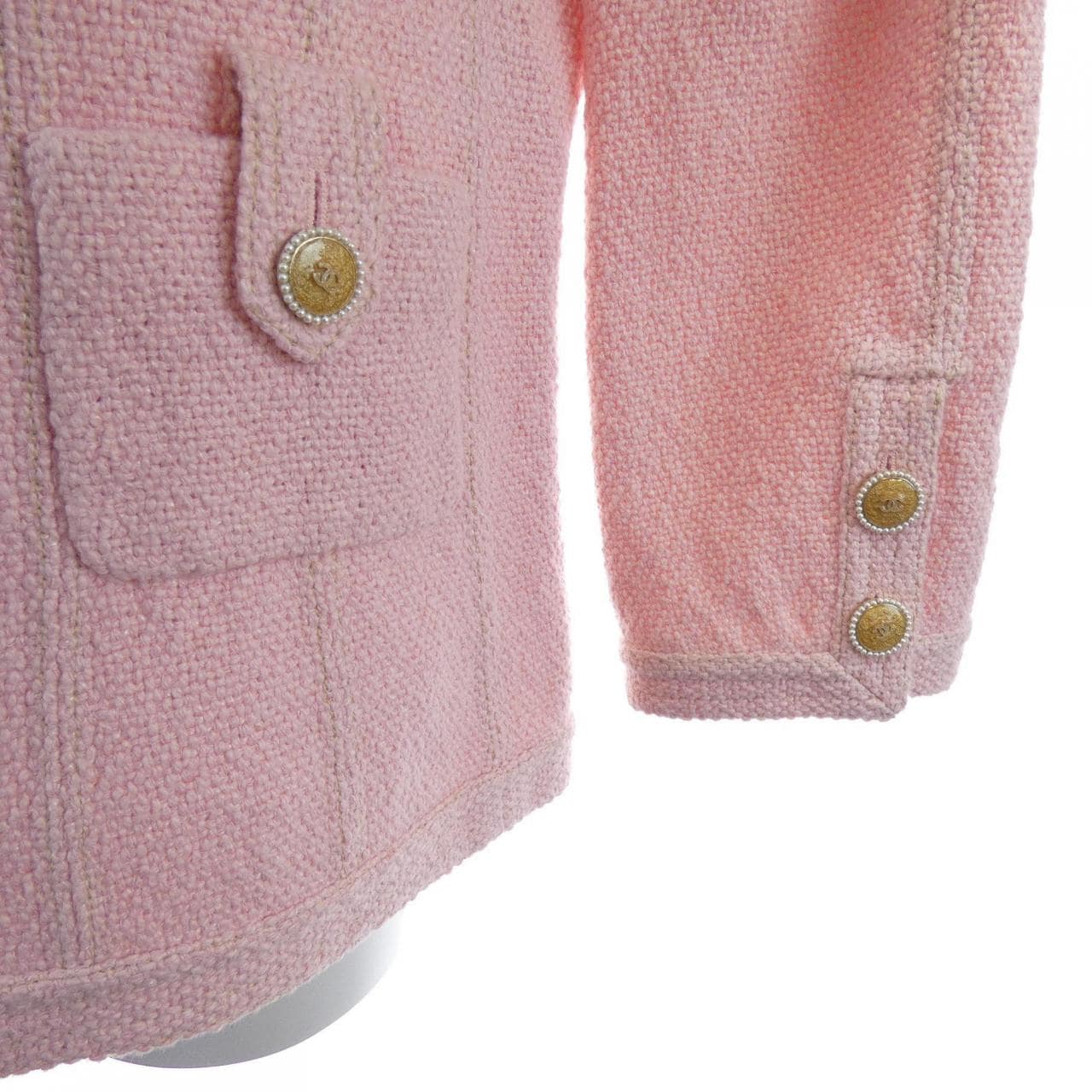 シャネル CHANEL P53061V39701 16C ノーカラージャケット