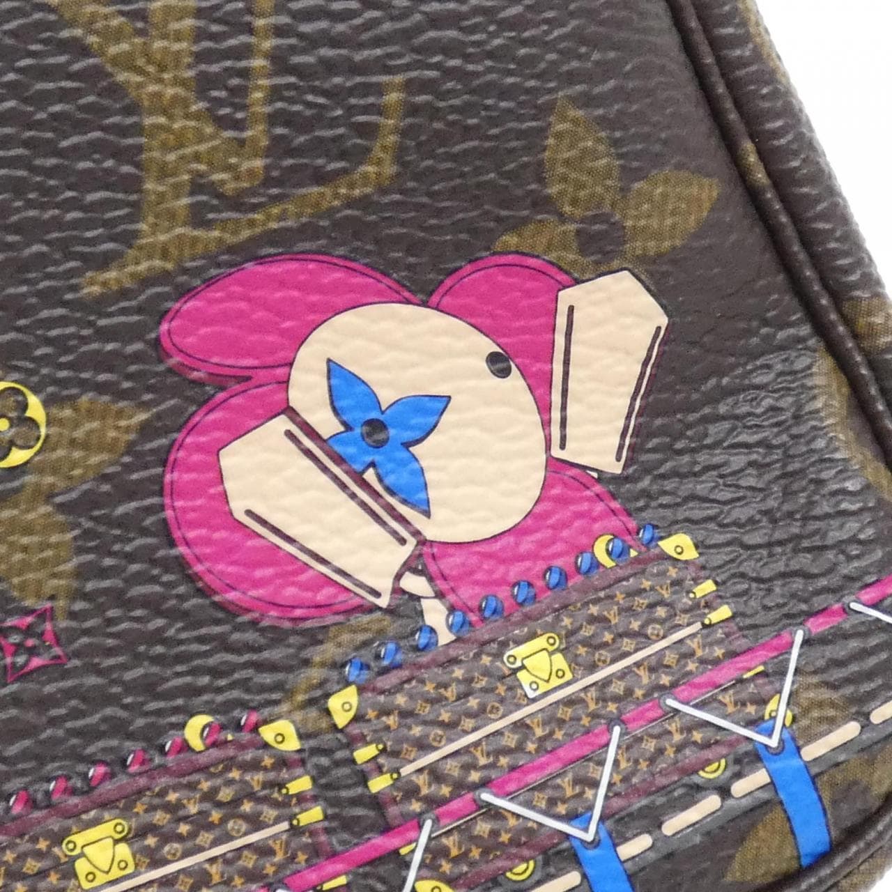 ルイヴィトン モノグラム(ホリデイ) ミニ ポシェット アクセソワール  2020AW M69752 アクセサリーポーチ