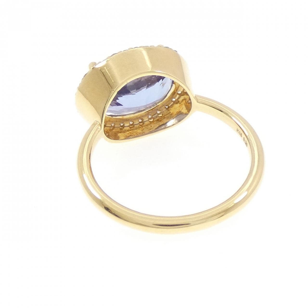 【新品】K18YG タンザナイト リング