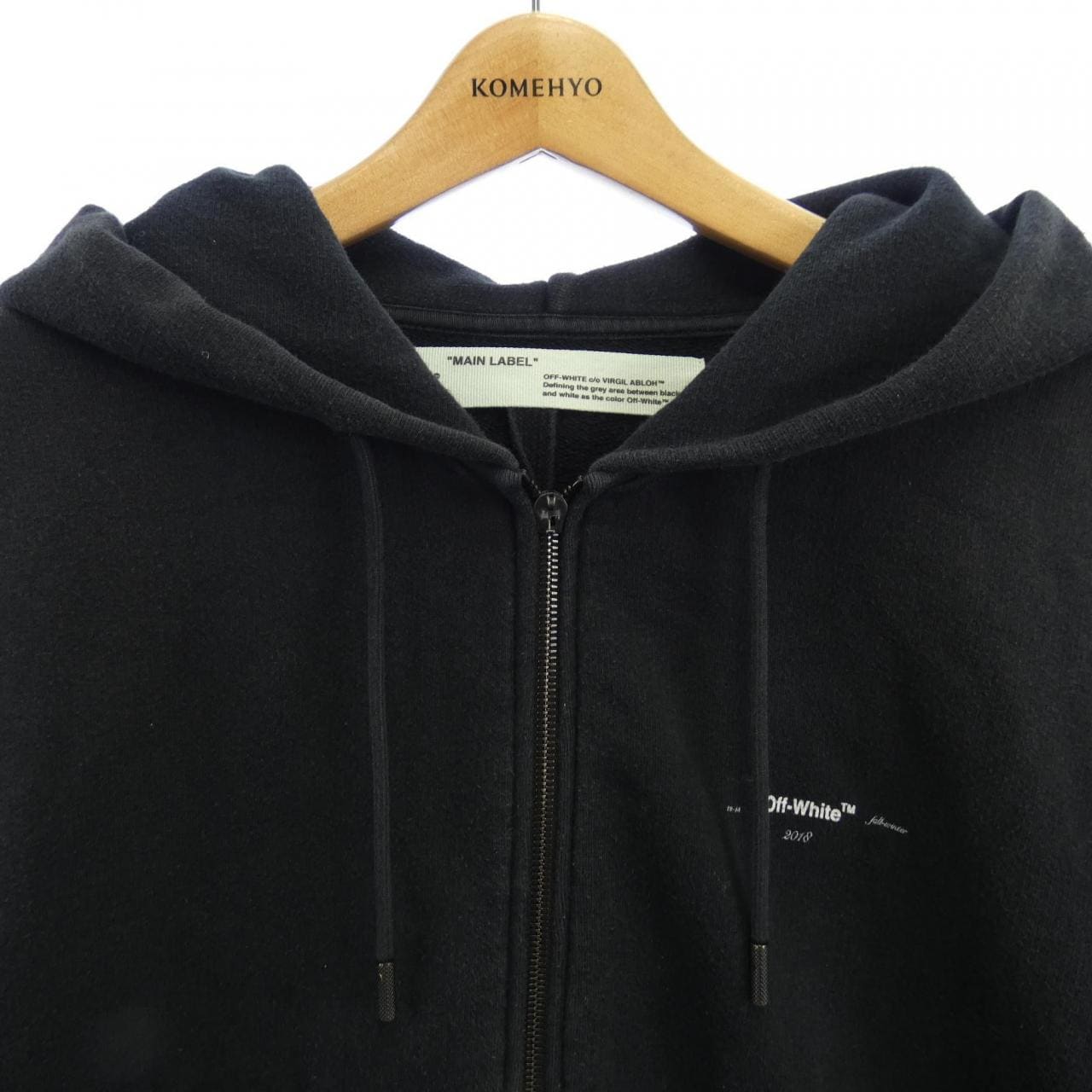 オフホワイト OFF-WHITE OMBB033E18192002 パーカー