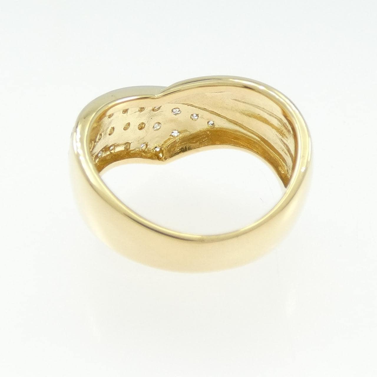 K18YG ダイヤモンド リング 0.88CT