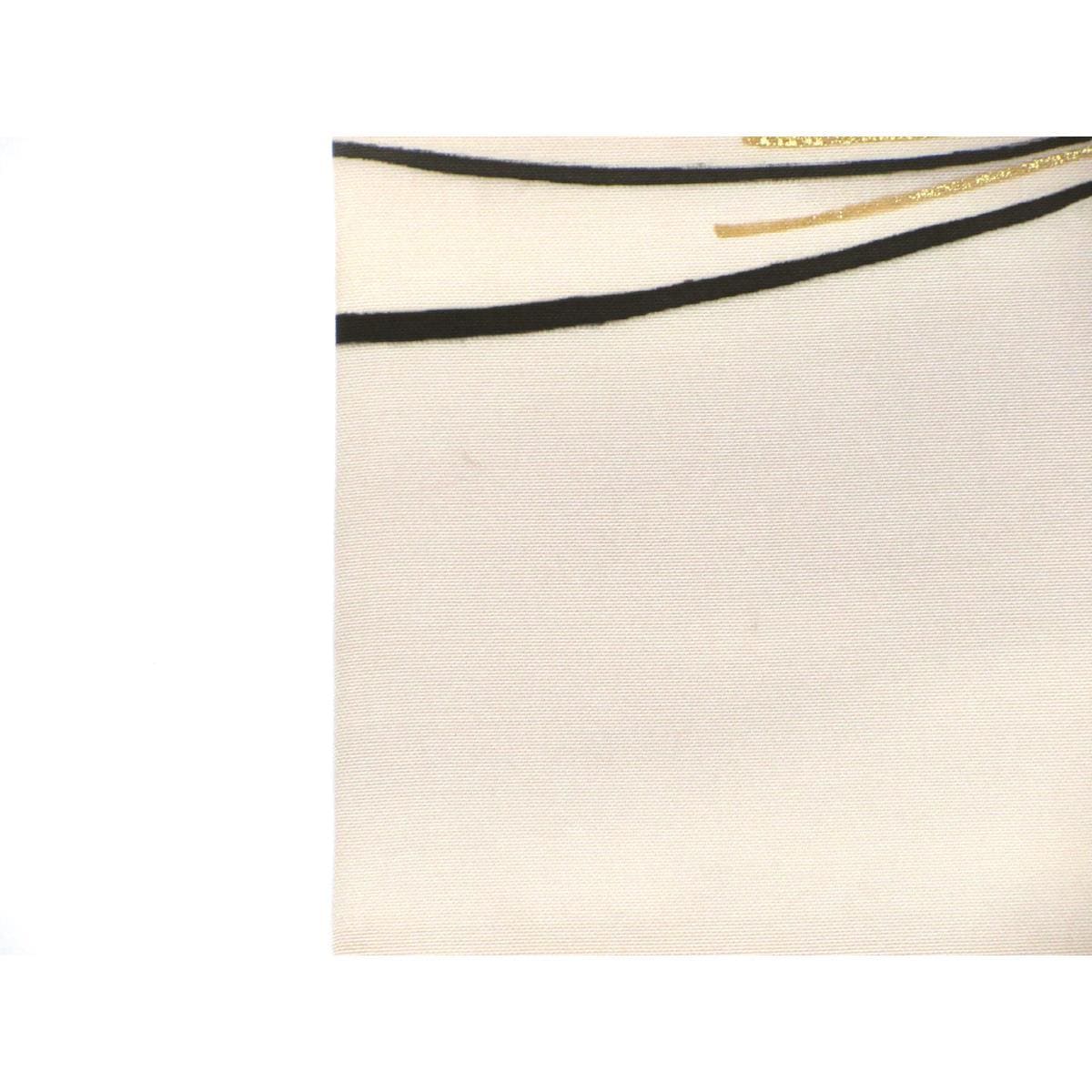 名古屋帯　染帯　友禅金彩加工