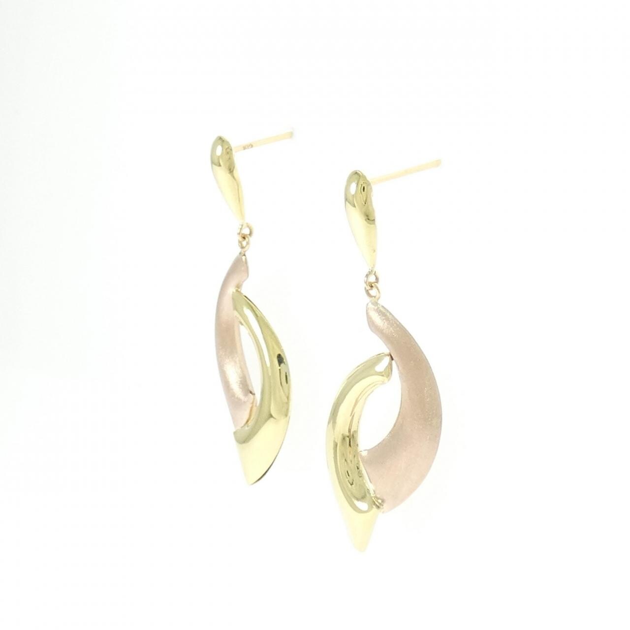 K18YG/K18PG ピアス