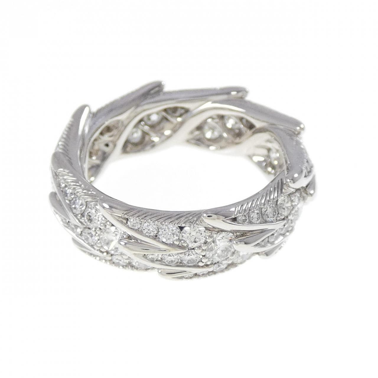 ティファニー ウィングス ワイド リング 2.16CT