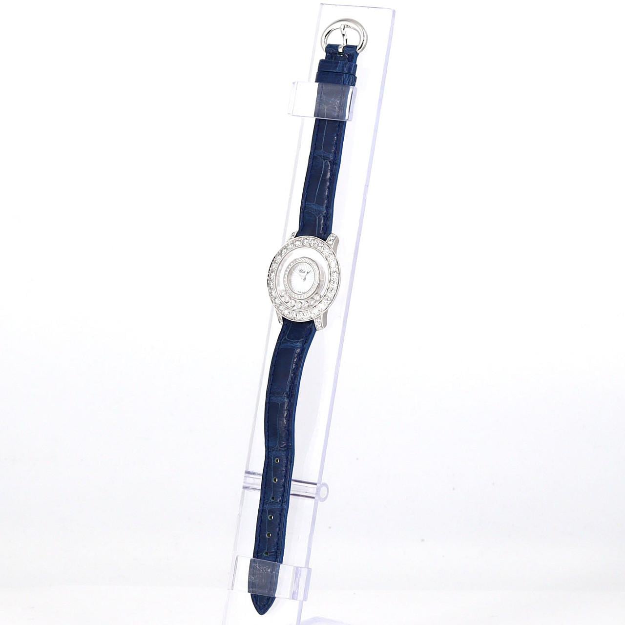 ショパール ハッピーダイヤモンド WG/2D･7P･ラグD WG クォーツ