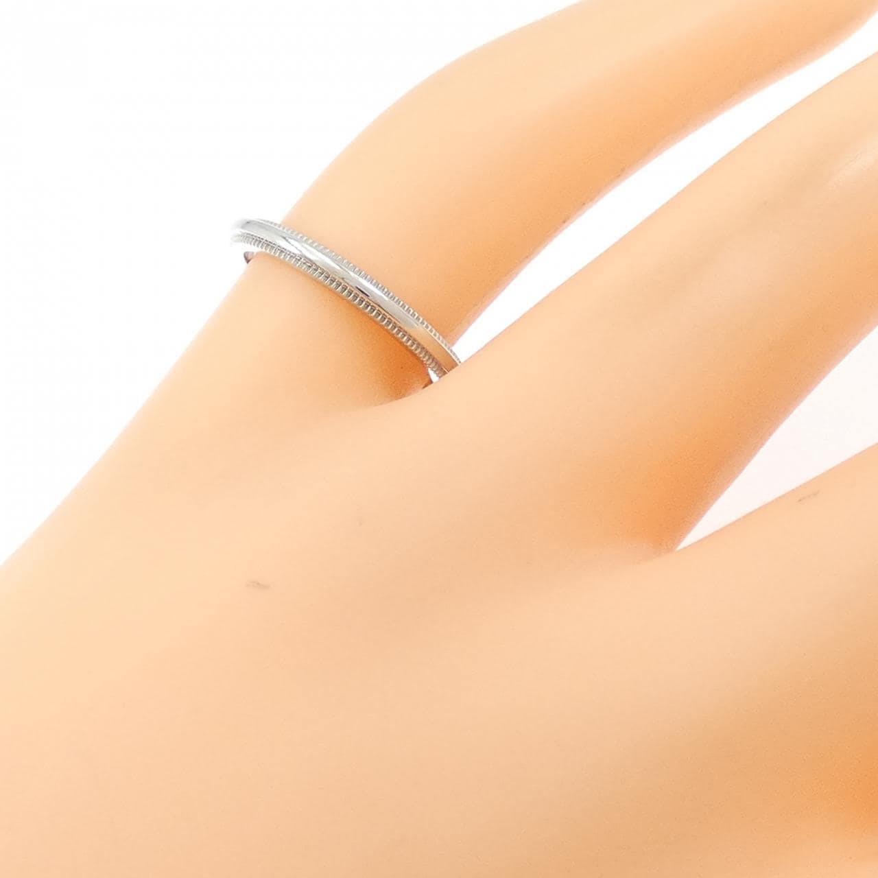 ティファニー ミルグレイン リング