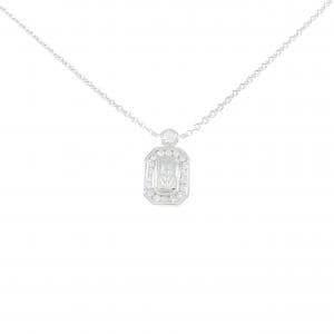 HARRY WINSTON HW logo necklace