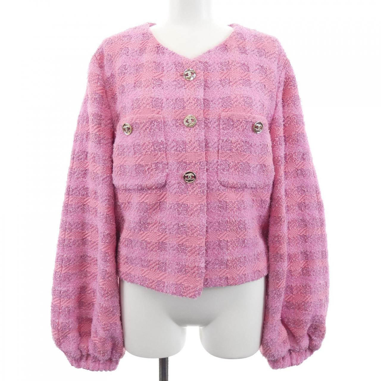 シャネル CHANEL LOOK7 P76714V68549 ノーカラージャケット
