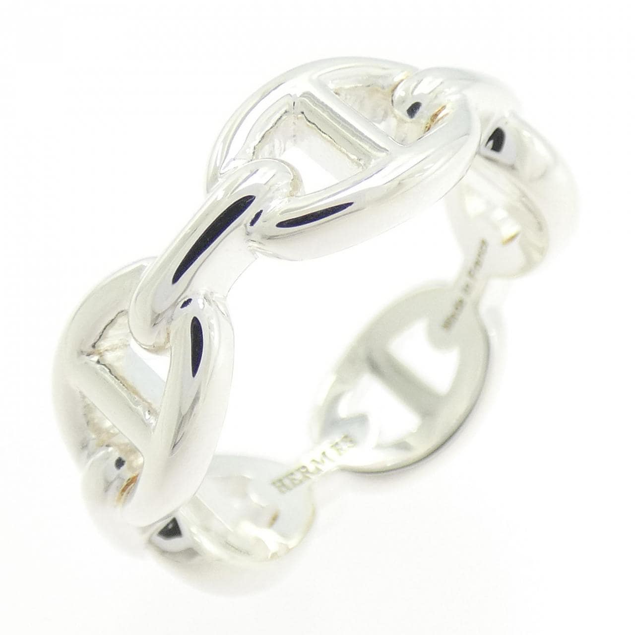 HERMES Chène d'Angle Anchenée Ring