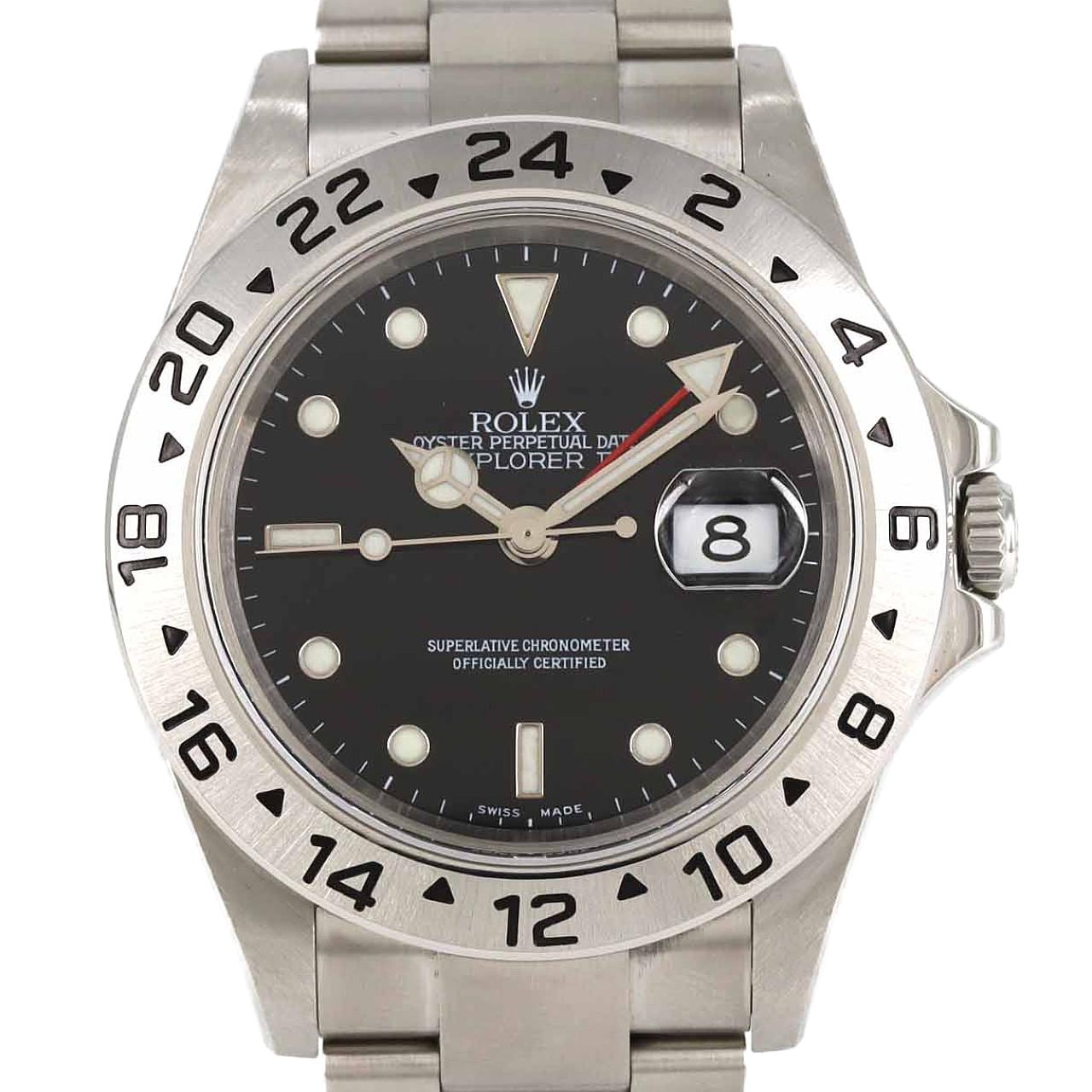 ROLEX Explorer II 16570 SS Automatic Z number