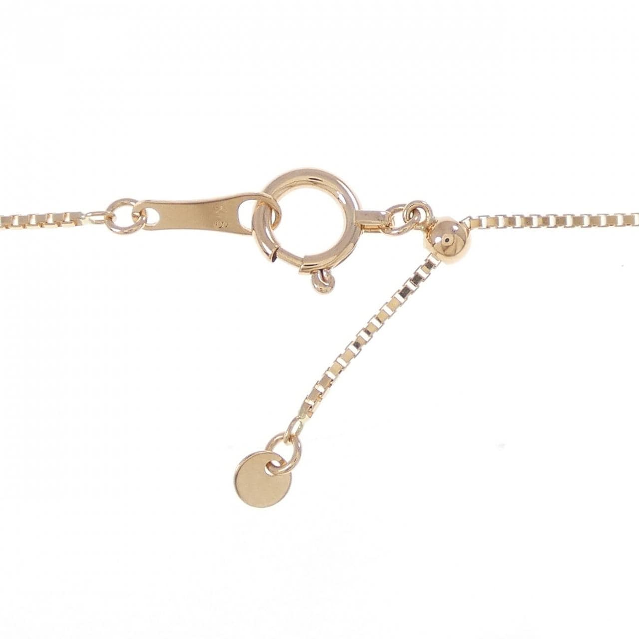 K18PG ダイヤモンド ネックレス 0.50CT