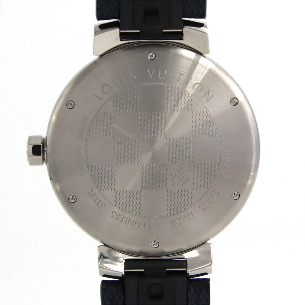 ルイヴィトン タンブール･ダミエグラフィット QA073 SS クォーツ