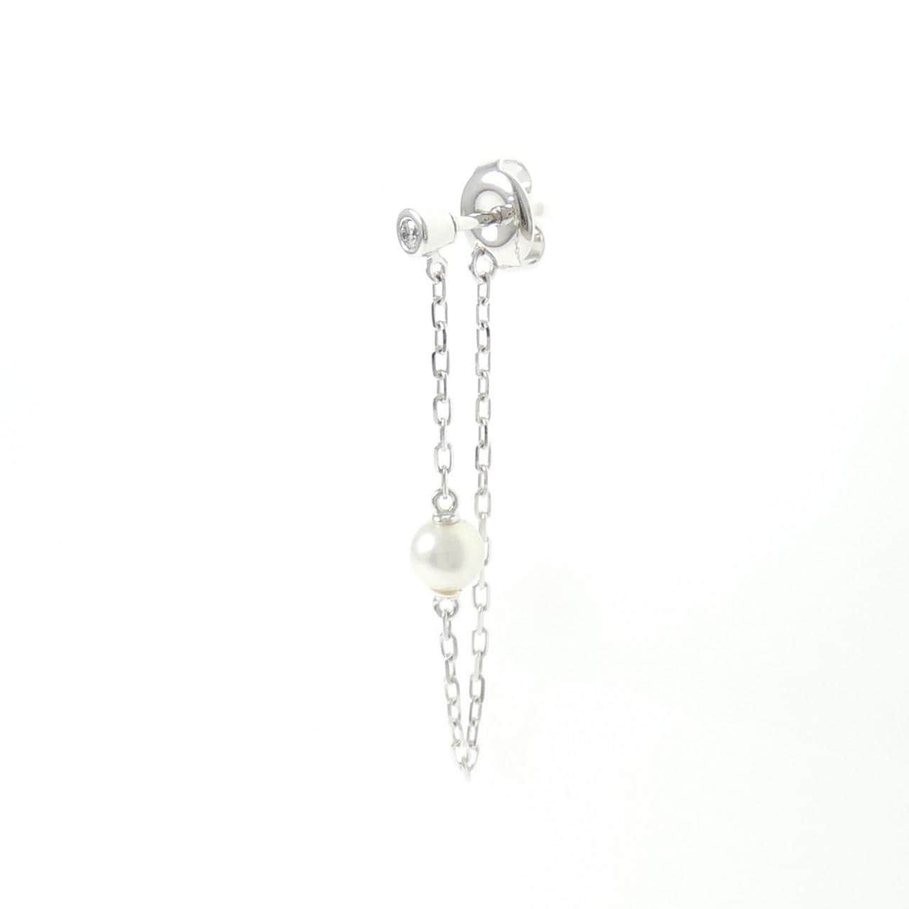 ミキモト アコヤパール ピアス 4.5mm 片耳
