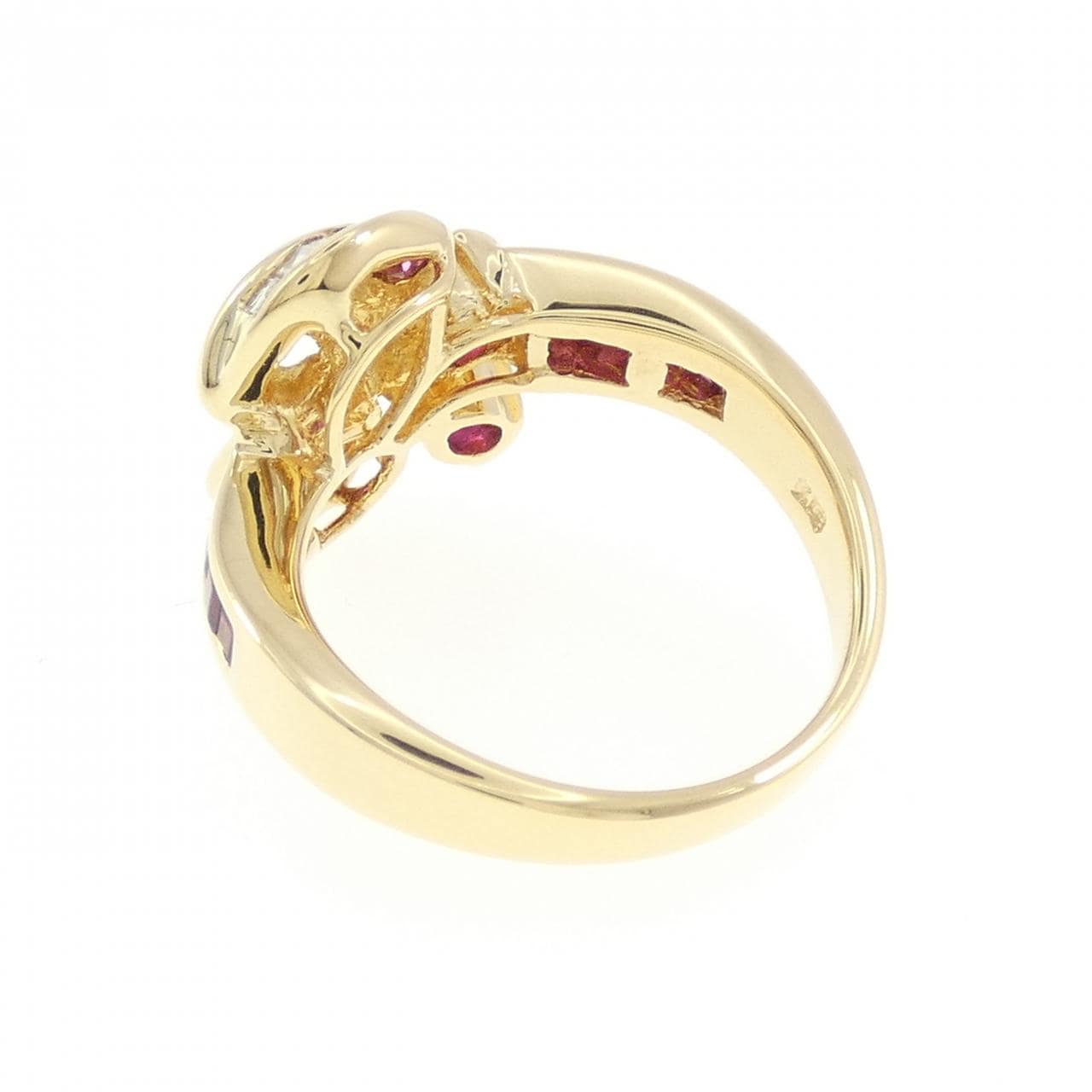 K18YG ruby ring 1.50CT
