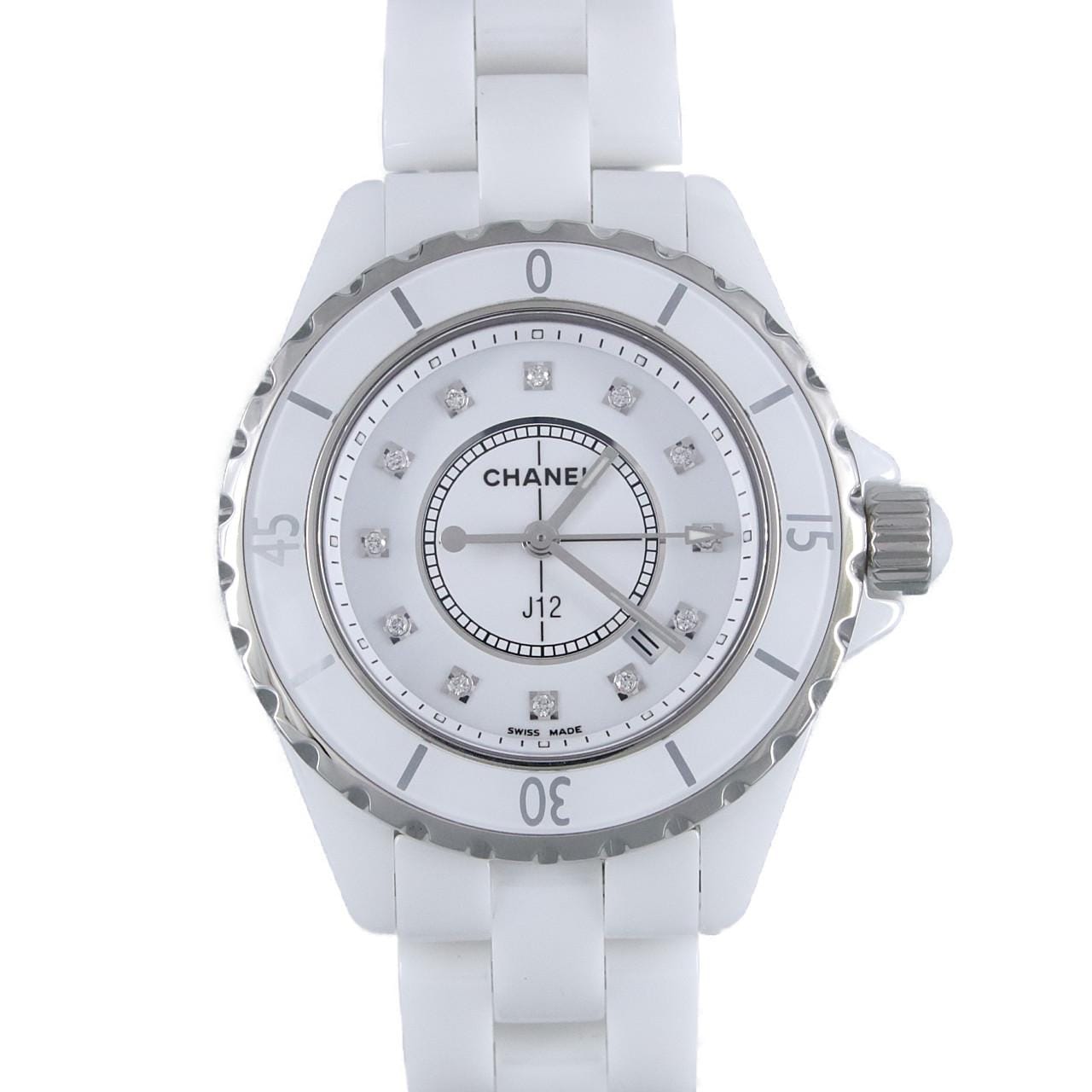 CHANEL J12 33mm ceramic 12P H1628 ceramic Quartz