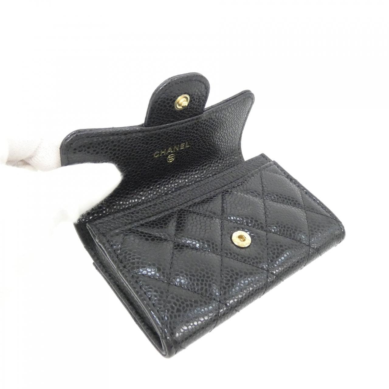 シャネル タイムレスクラシック ライン AP0214 カードケース