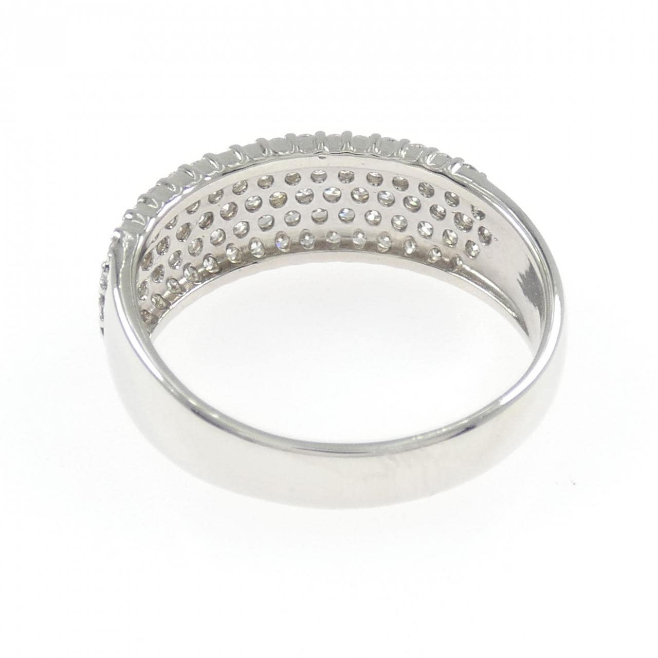 PT900 パヴェ ダイヤモンド リング 1.00CT