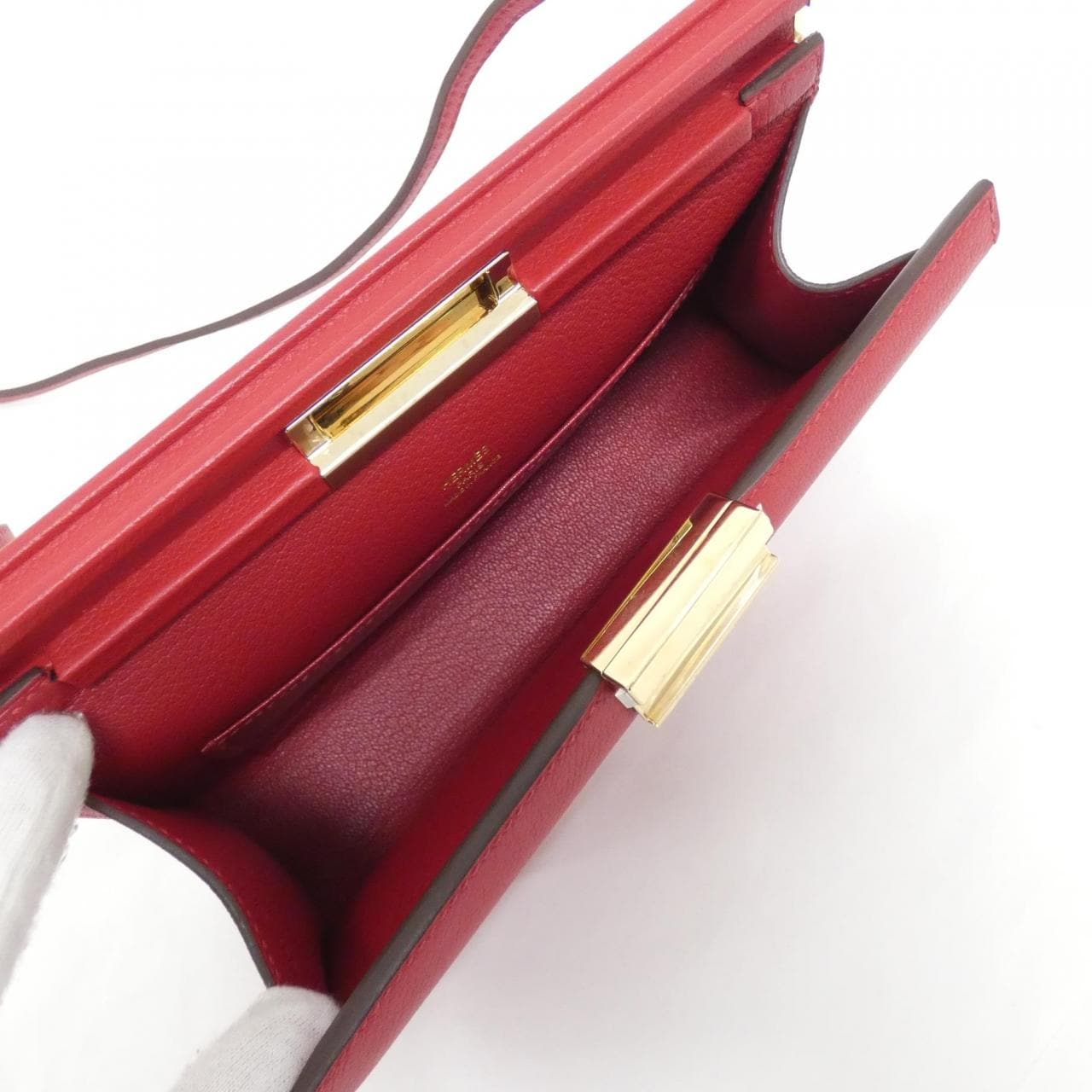 エルメス クリック アッシュ 21cm 077848CP ショルダーバッグ