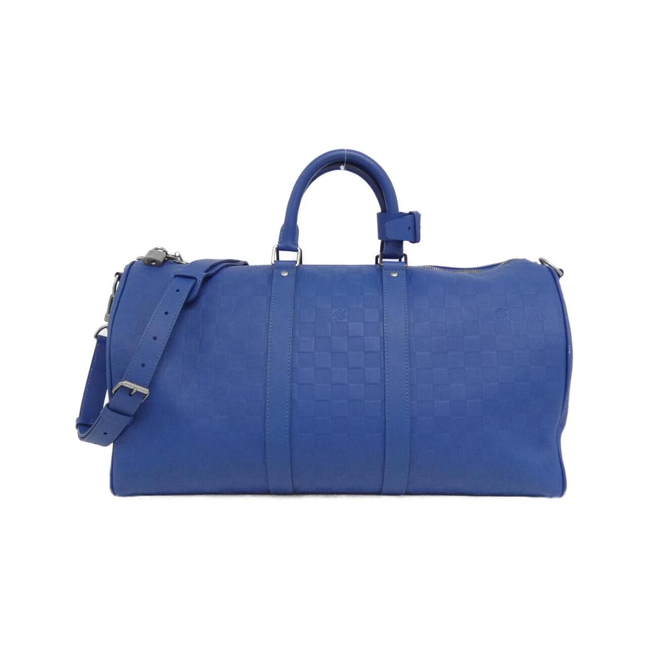 LOUIS VUITTON Damier Infini Keepall Bandouliere 45 公分 N41290 波士頓包