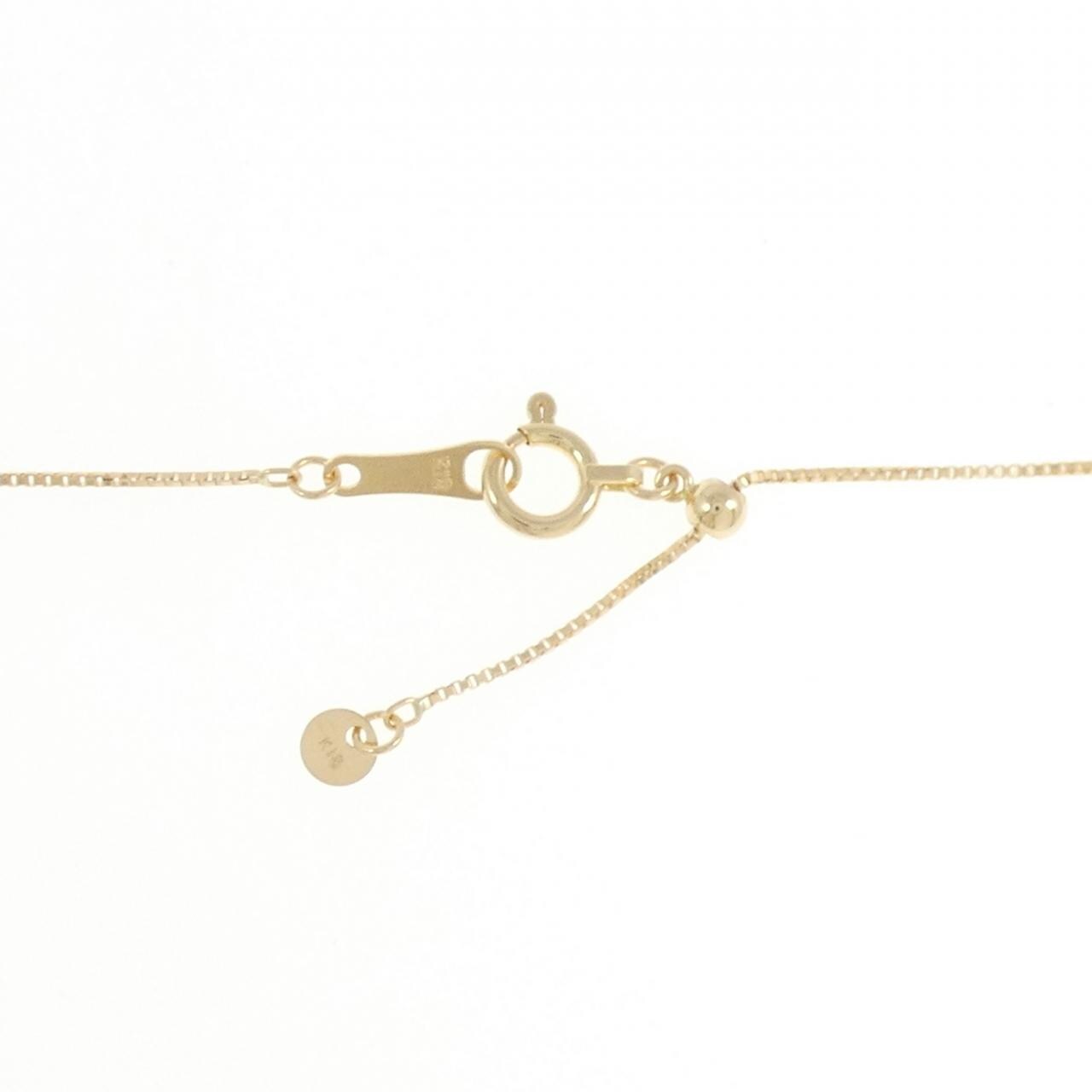 K18YG クロス ダイヤモンド ネックレス 0.30CT