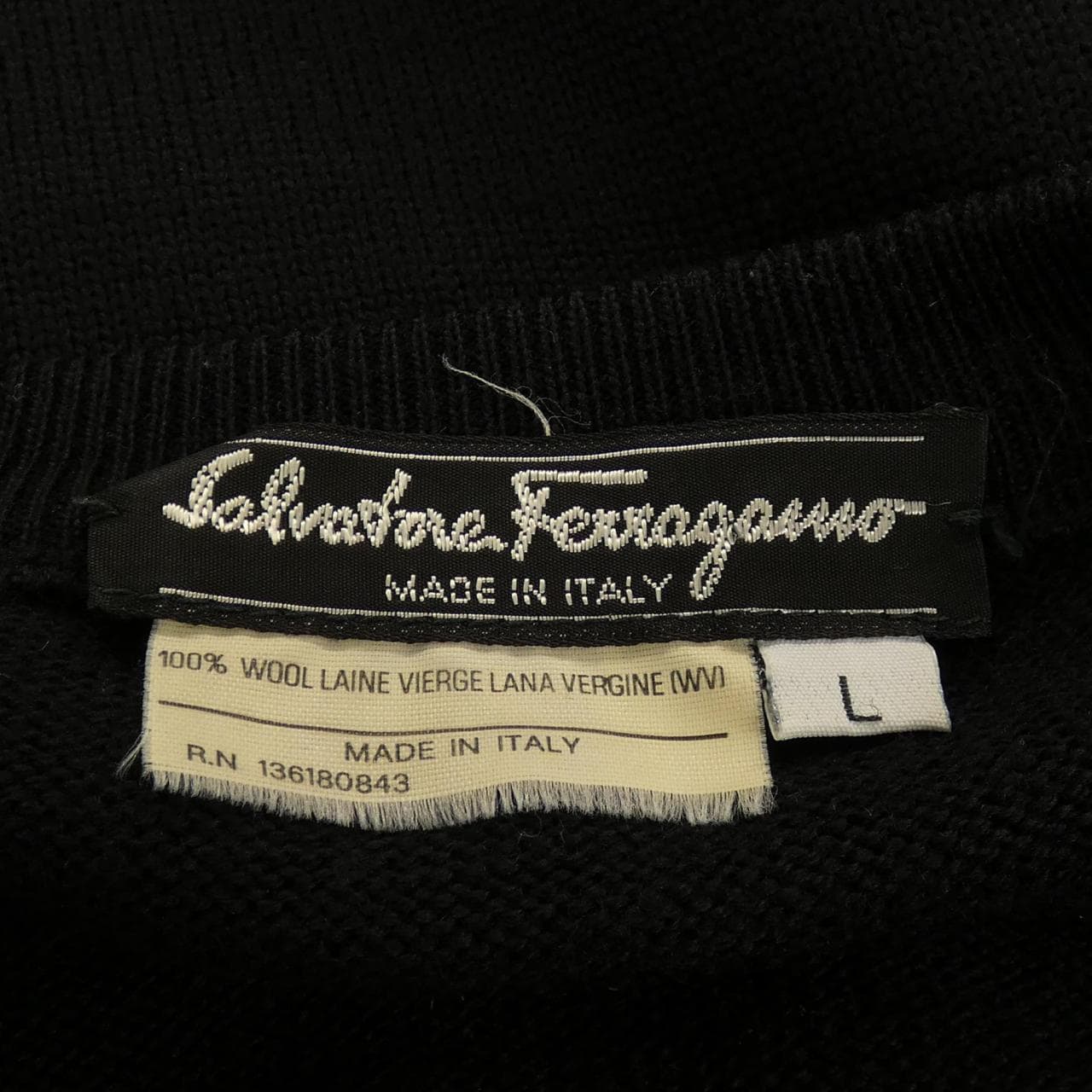 【ヴィンテージ】サルヴァトーレフェラガモ SALVATORE FERRAGAMO ニット