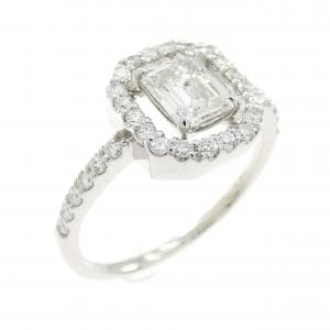 PT950 ダイヤモンド リング 0.703CT