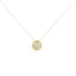 K18YG ダイヤモンド ネックレス 0.22CT