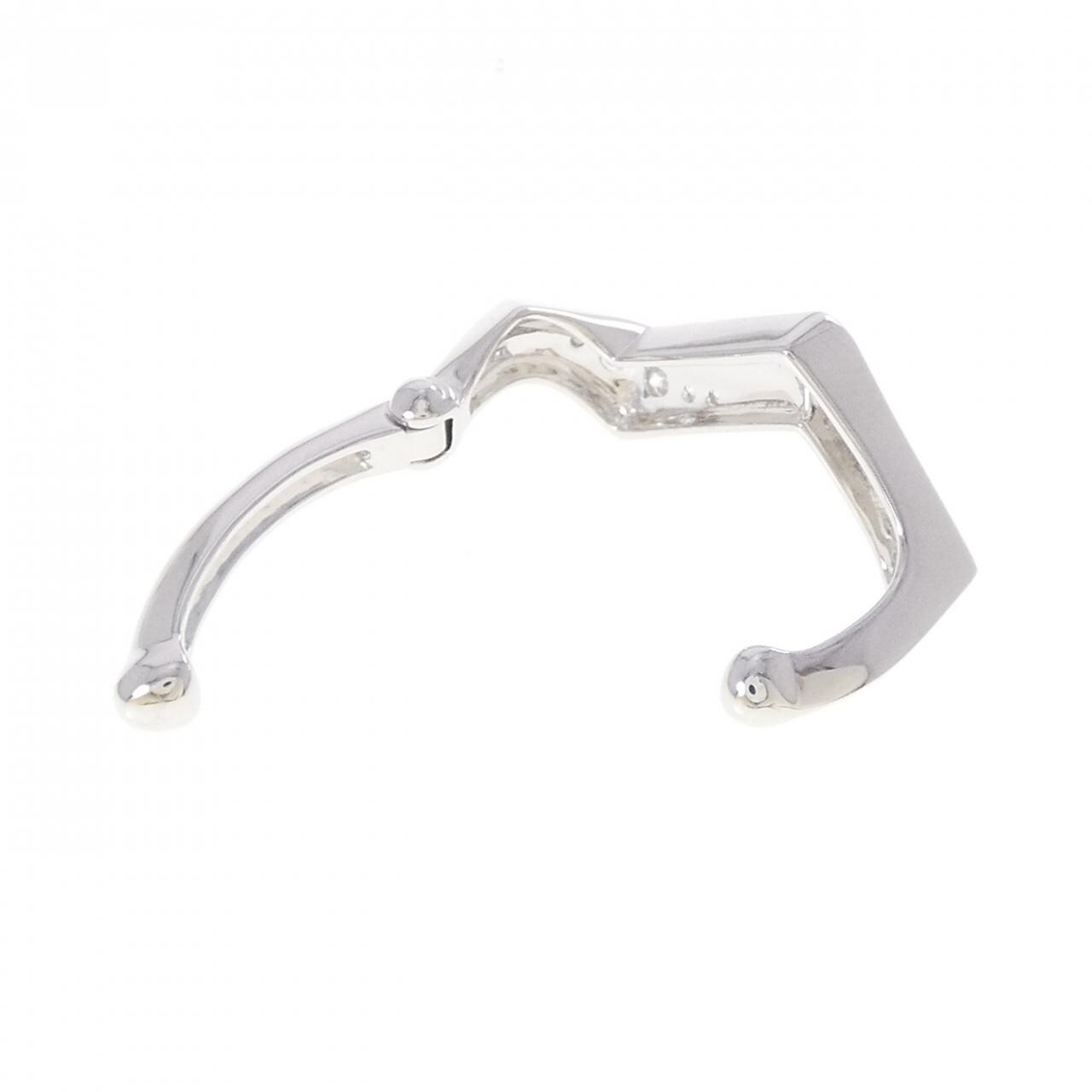 ジュネ ダイヤモンド イヤーカフ 片耳 0.09CT