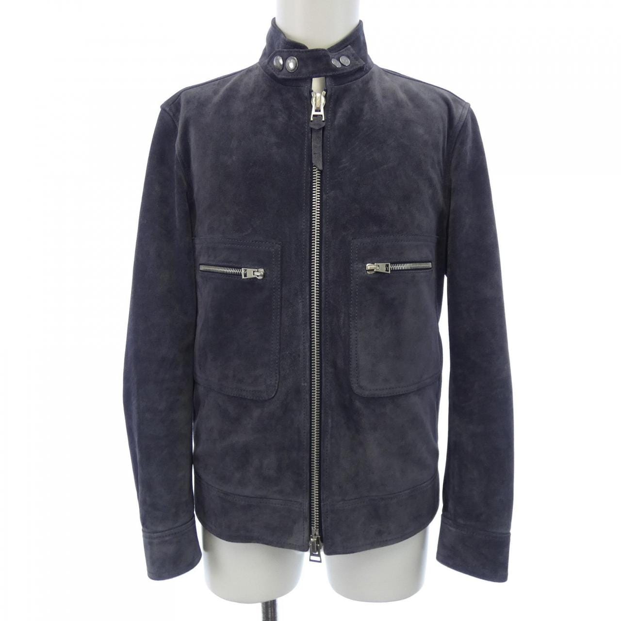 トムフォード TOM FORD BL412 TFL608 レザーライダースジャケット