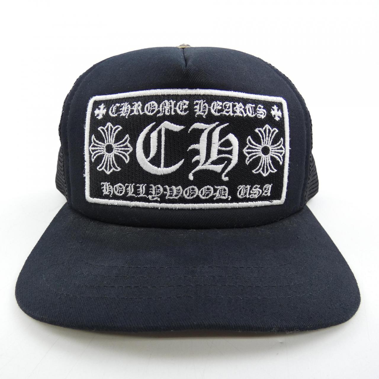 クロムハーツ CHROME HEARTS CH PATCH TRUCKER HOLLYWOOD USA 2238 304 3327 キャップ