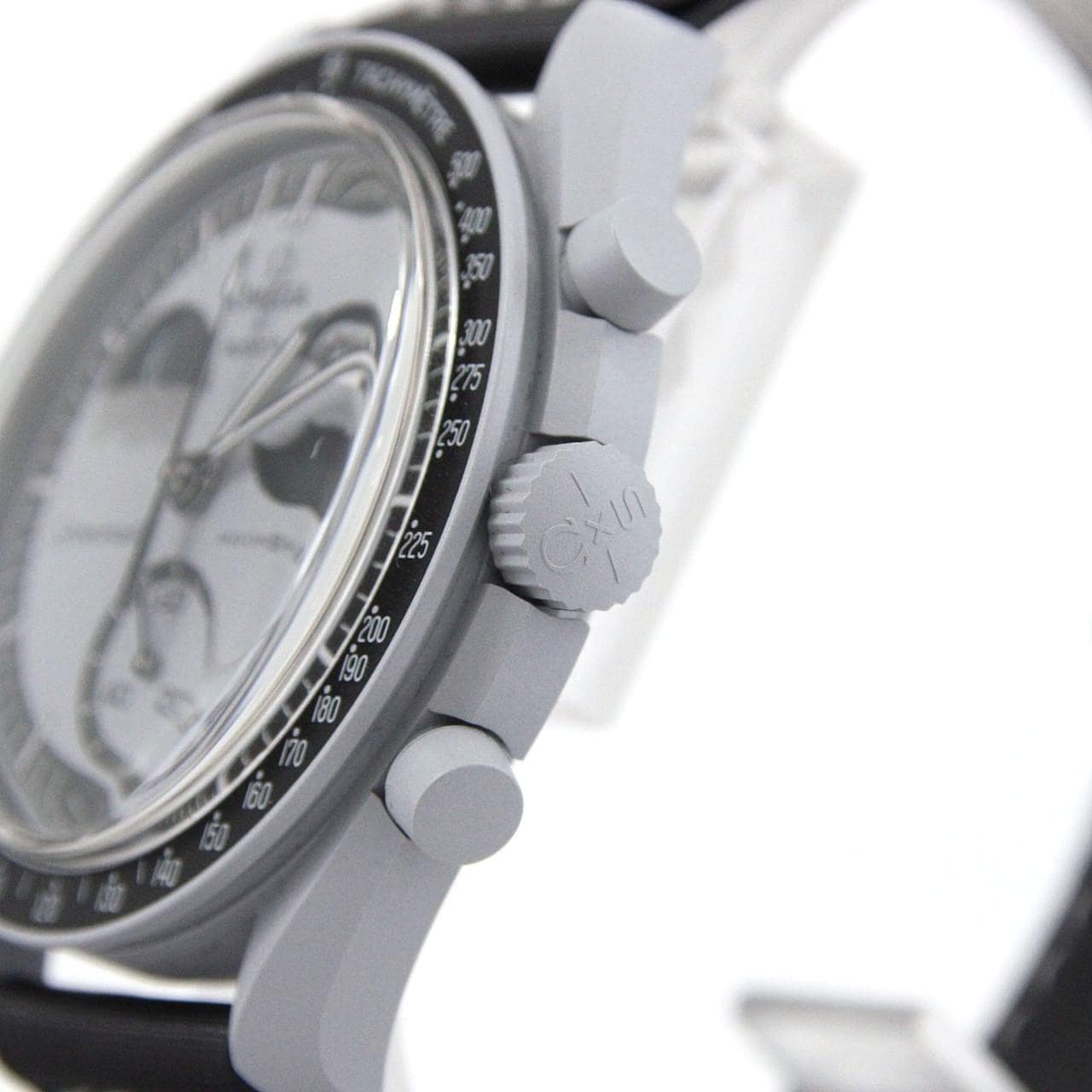 スウォッチ スウォッチxオメガ･ミッショントゥアースフェイズ SO33M700 バイオセラミック クォーツ