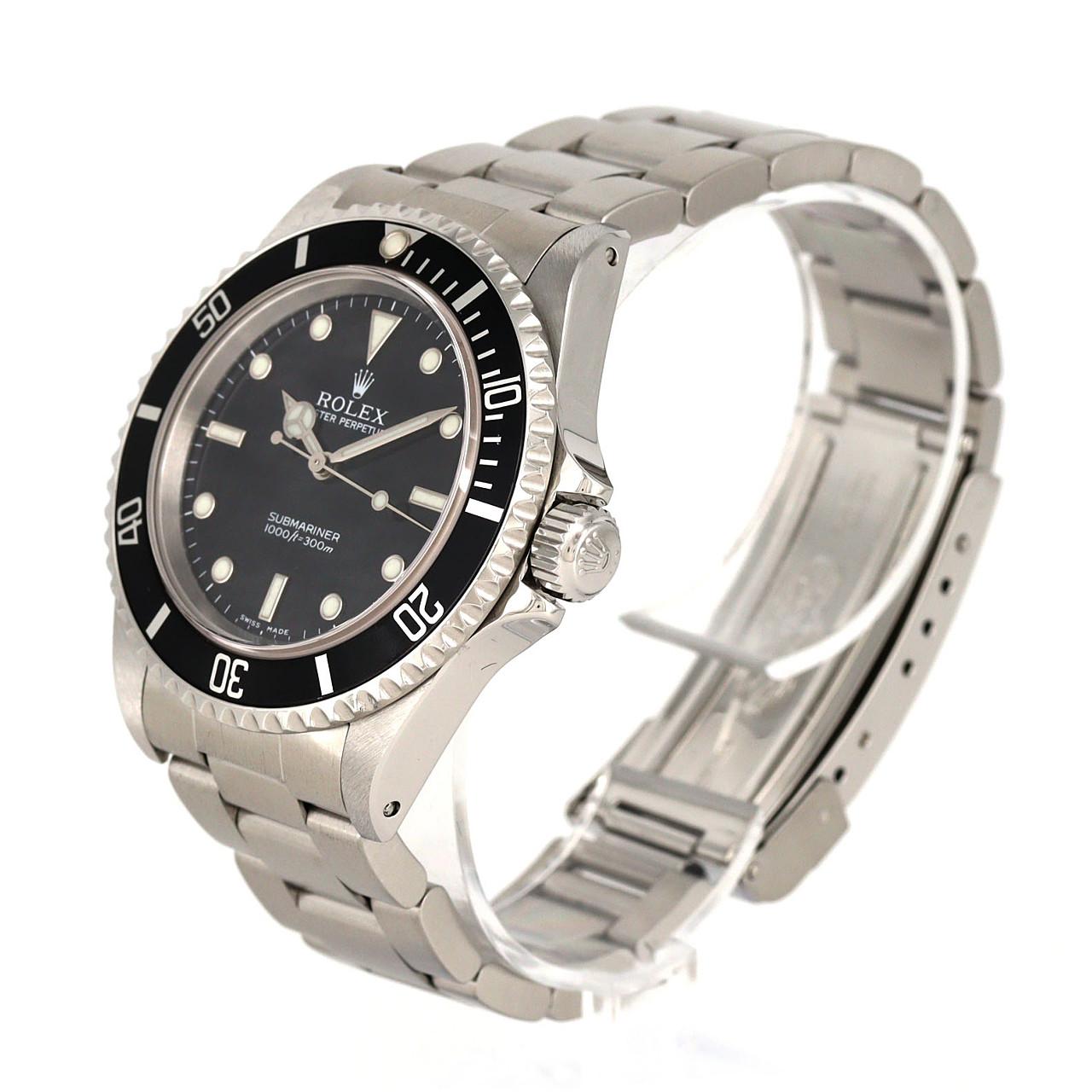 ロレックス サブマリーナーノンデイト 14060M. SS 自動巻 Y番