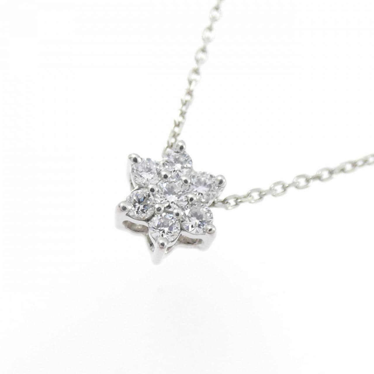 PT900/PT850 ダイヤモンド ネックレス 0.12CT