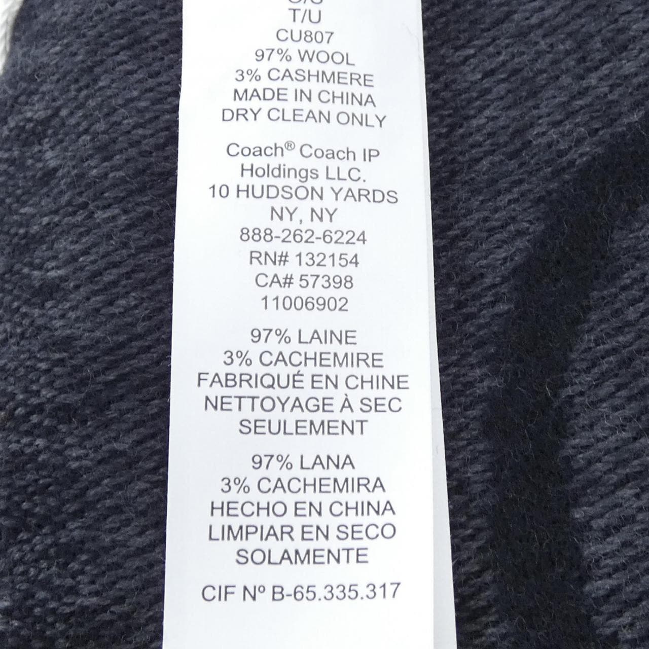 コーチ COACH MUFFLER