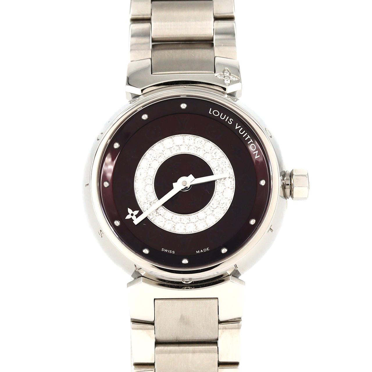 ルイヴィトン タンブール･サークルD Q121U SS クォーツ