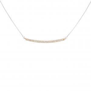 K18PG/K18WG ダイヤモンド ネックレス 0.17CT