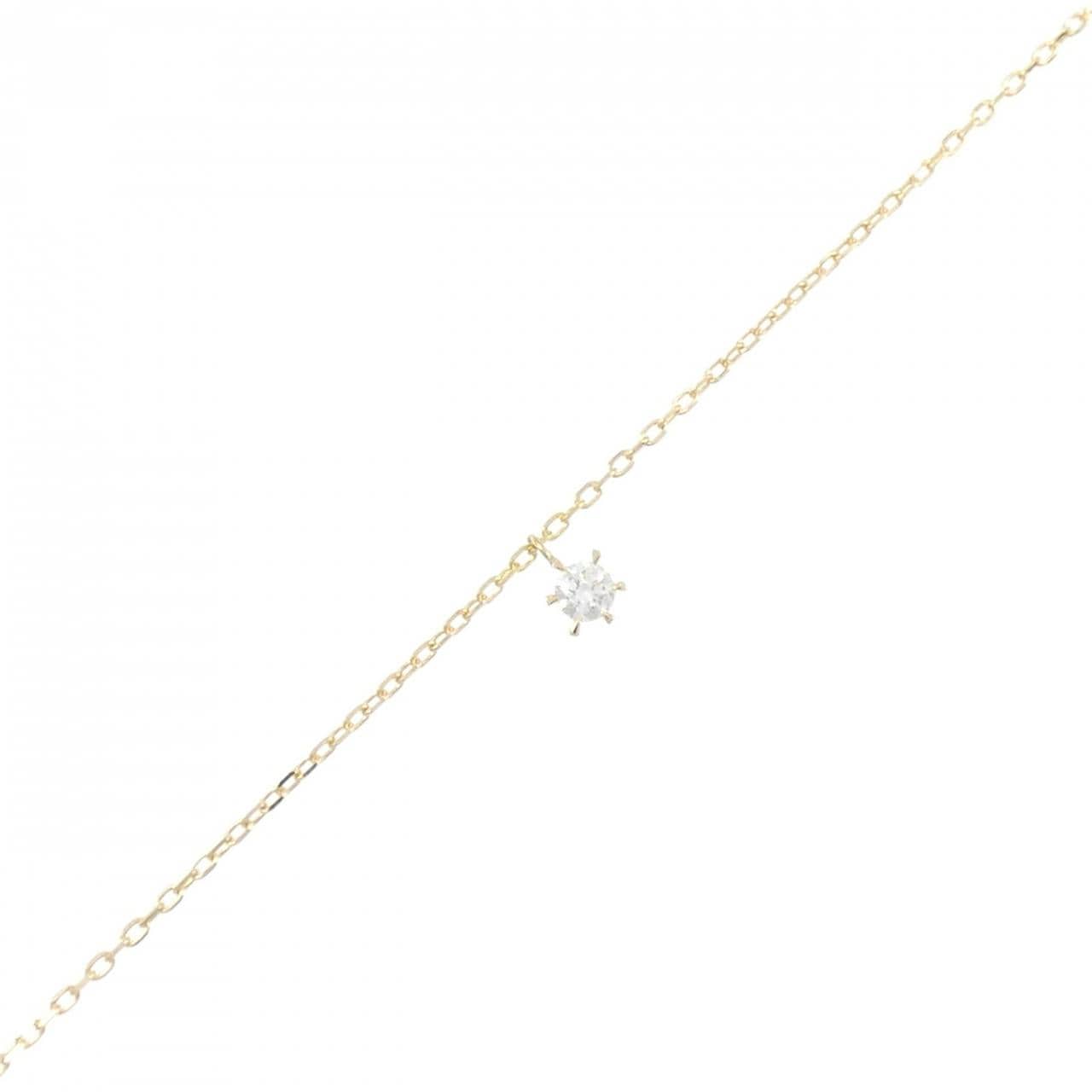 K18YG ダイヤモンド ブレスレット