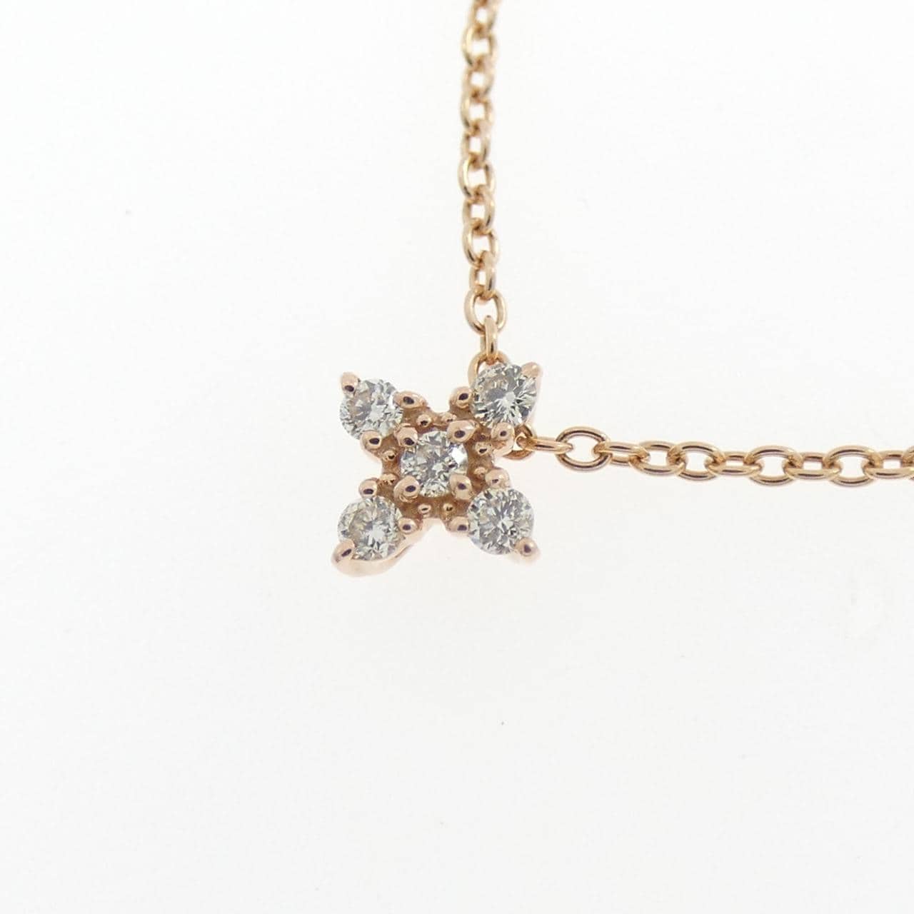 K10PG ダイヤモンド ネックレス