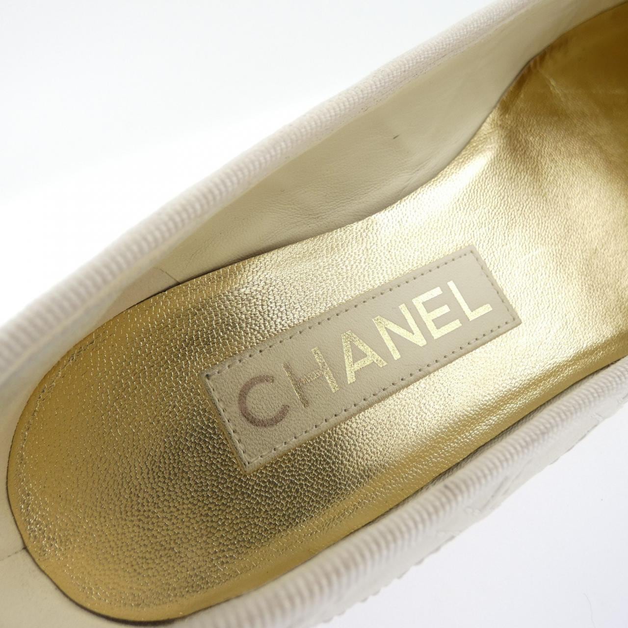 シャネル CHANEL バレリーナ G40110Y56581 フラットシューズ